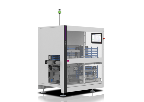 Palletizing machine.