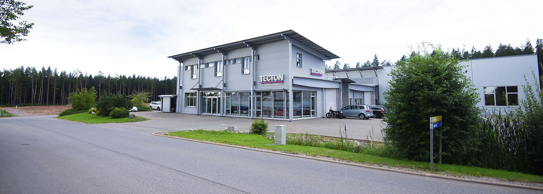 Exterior view of a building.