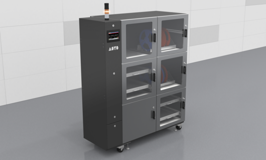 Dry storage cabinet.