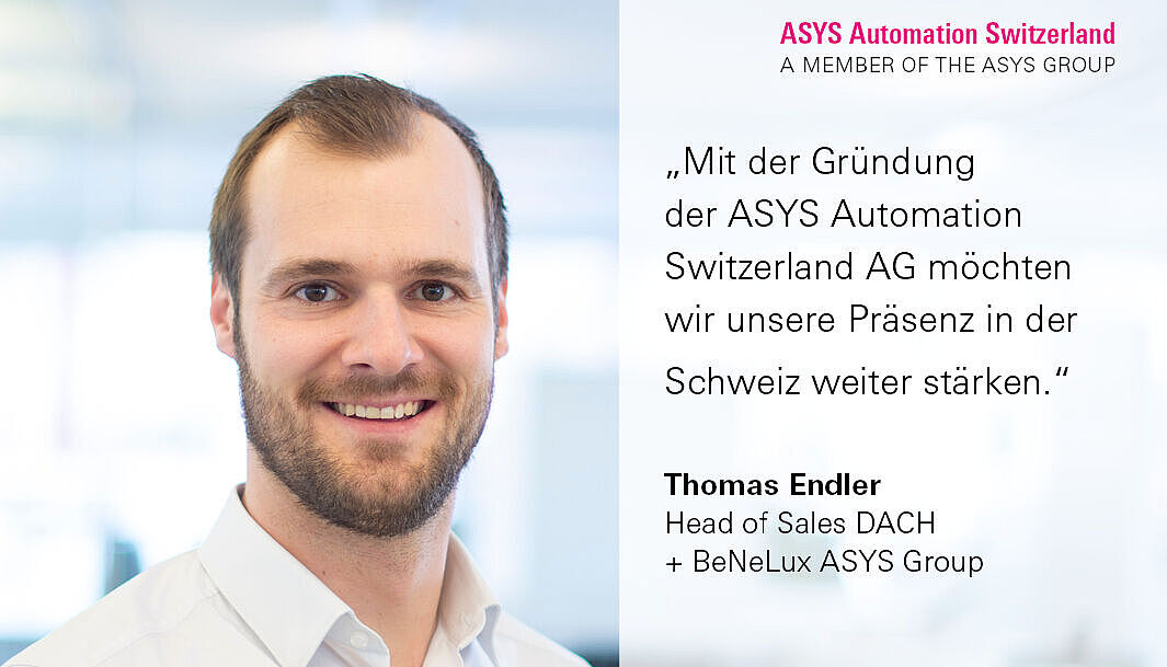 Lächelnder Mann im Hemd. Daneben ein Zitat in einer weißen Textbox.