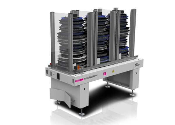 Component roll container.