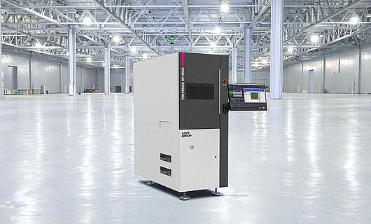 Rendering of a laser machine.