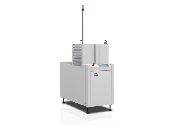 Handling buffer machine.