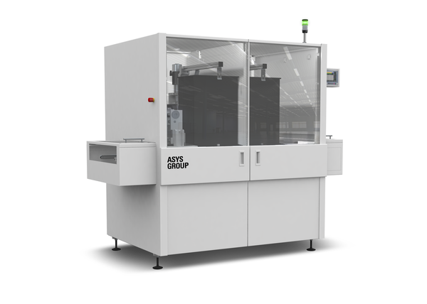 Handling magazine buffer machine.