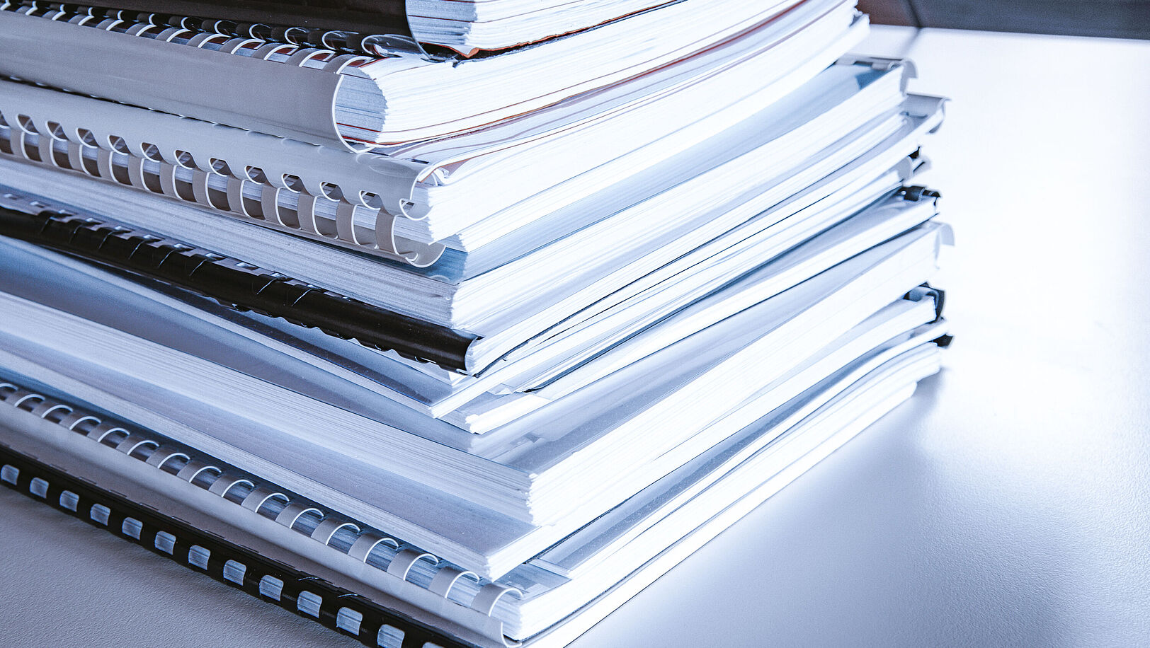 Stack of notepads